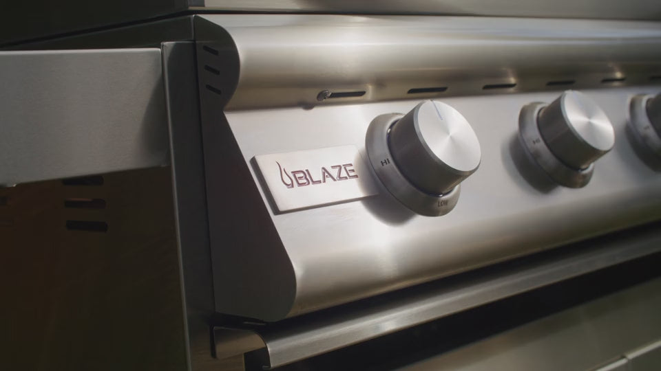 Blaze Professional LUX 44-Inch 4 Burner Built-In Gas Grill With Rear Infrared Burner
