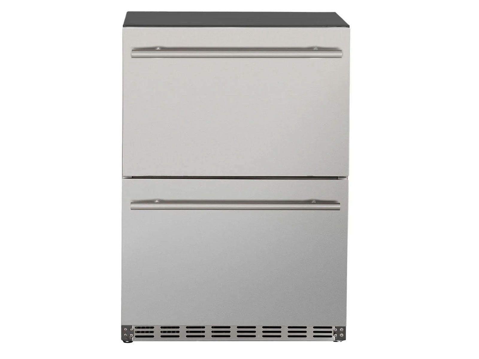 Summerset 24-Inch 5.3 Cu. Ft. Capacity Outdoor Rated Dual Drawer Refrigerator