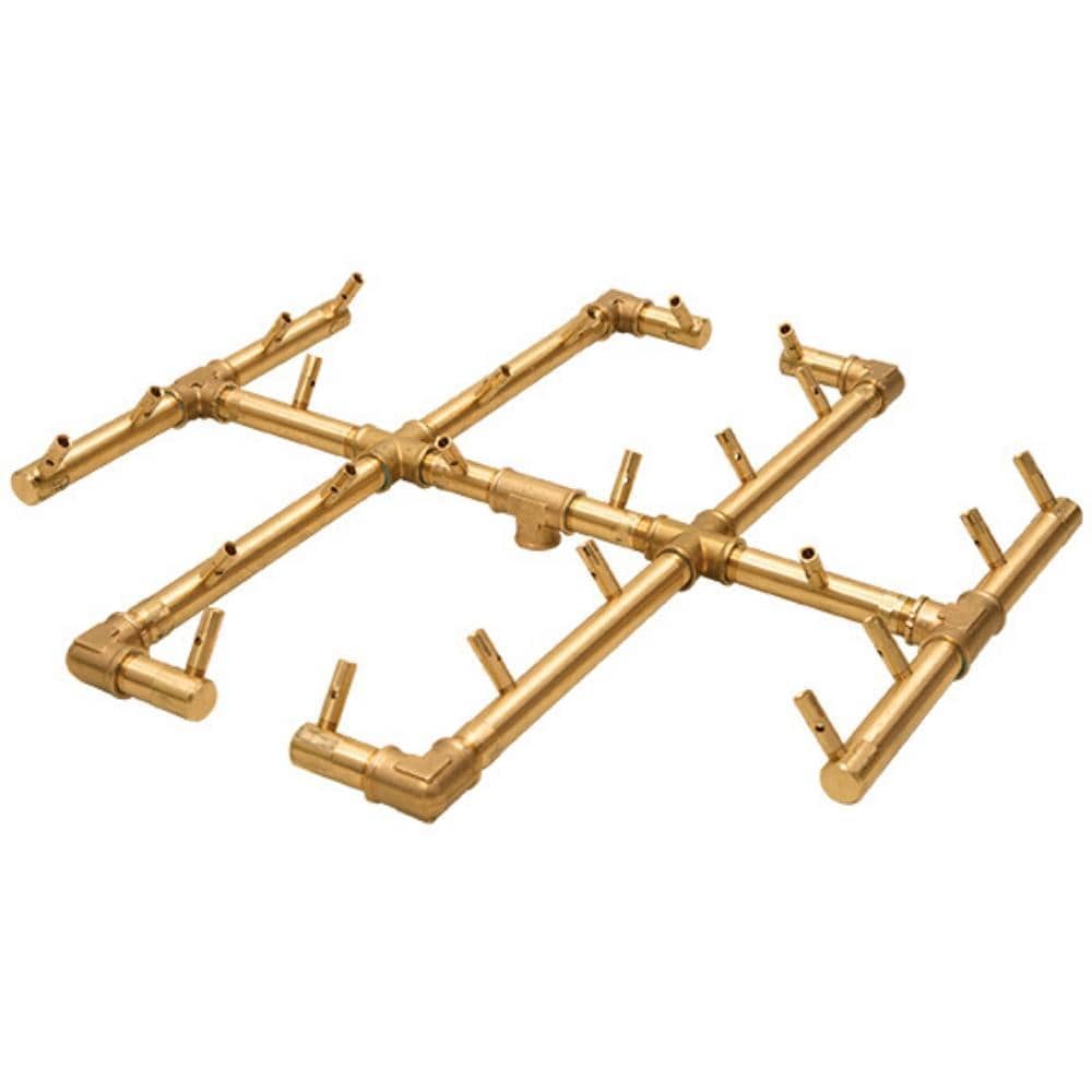 Warming Trends 22 Inch Brass Gas Burner