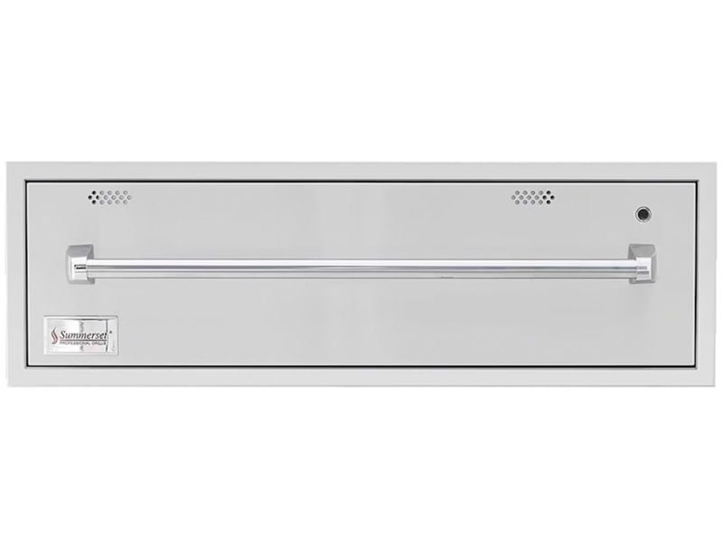 Summerset 36-Inch Built-In 120V Electric Outdoor Warming Drawer