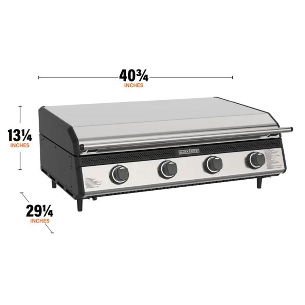 Blackstone 36 Inch Built In Natural Gas Griddle W/Hood & Insulated Jacket - 6303