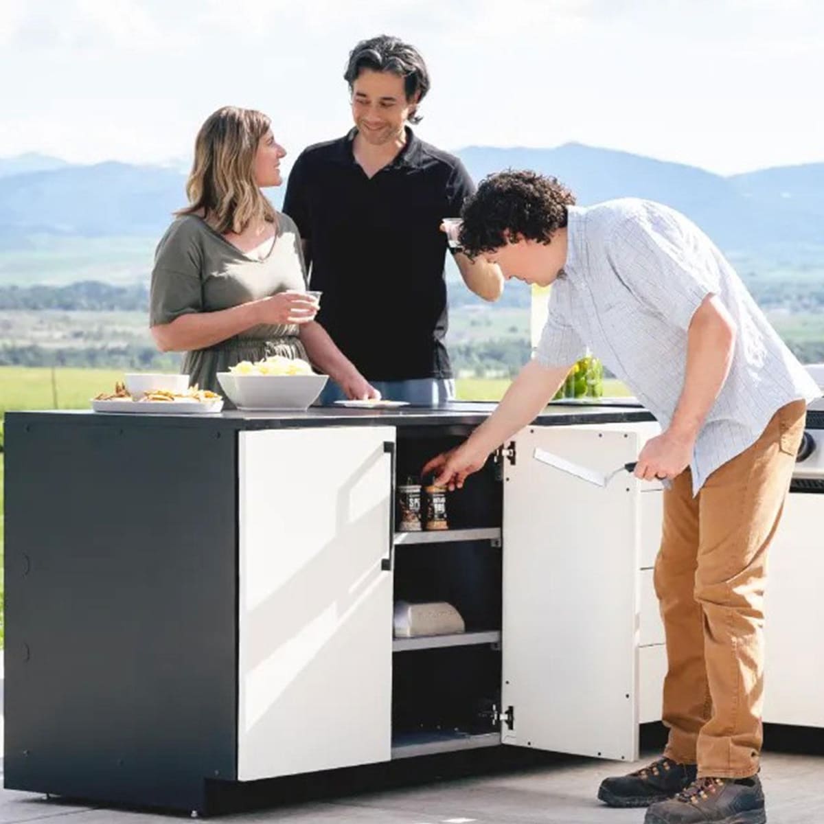 Blackstone Kitchen Two Door Cabinet