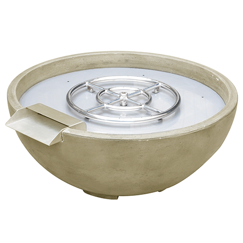 Sand Adobe Fire Water Bowl