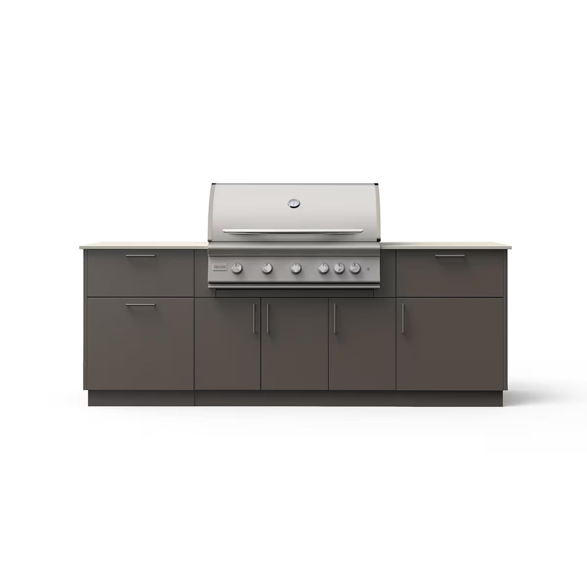 Blaze Sunrise 8-Ft Outdoor Kitchen Island w/ 40-Inch LTE