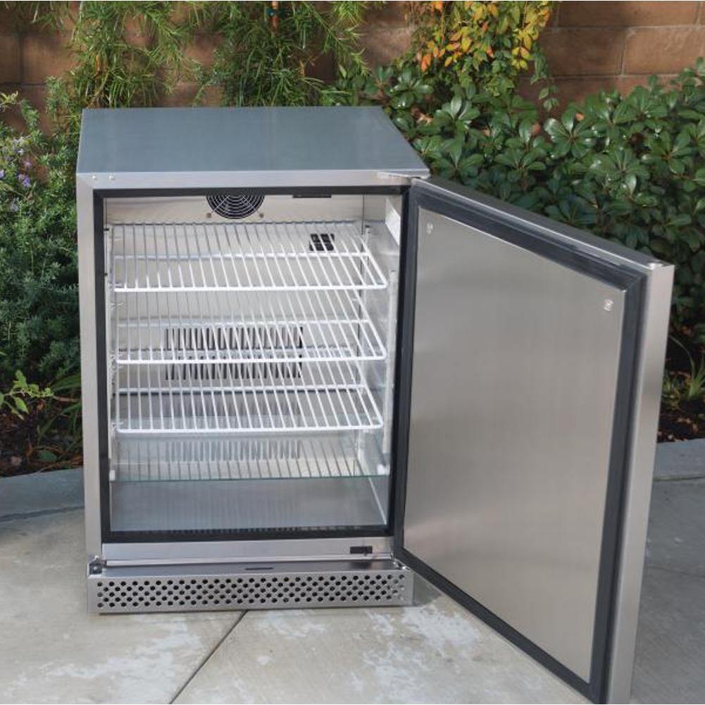 Bull 24-Inch 4.9 Cu. Ft. Premium Outdoor Rated Compact Refrigerator Series II (13700)