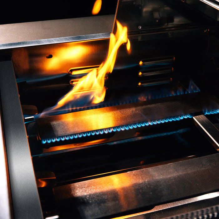 TrueFlame Built-In Grill: Premium Stainless Steel Cooking Power