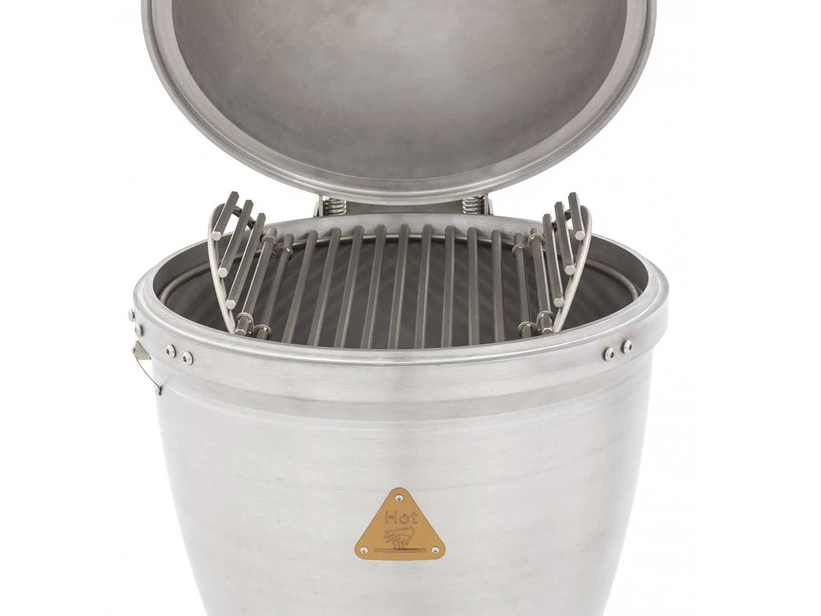 Blaze 20-Inch Cast Aluminum Freestanding Kamado Charcoal Grill