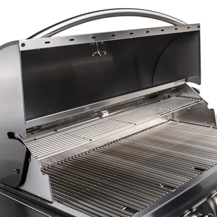 Blaze 40-Inch 5-Burner LTE Gas Grill with Rear Burner and Built-in Lighting System
