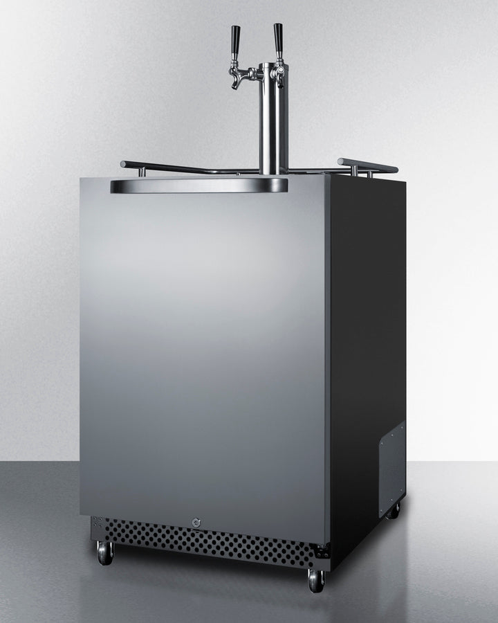 SUMMIT 24-Inch Wide Built-In Outdoor Kegerator