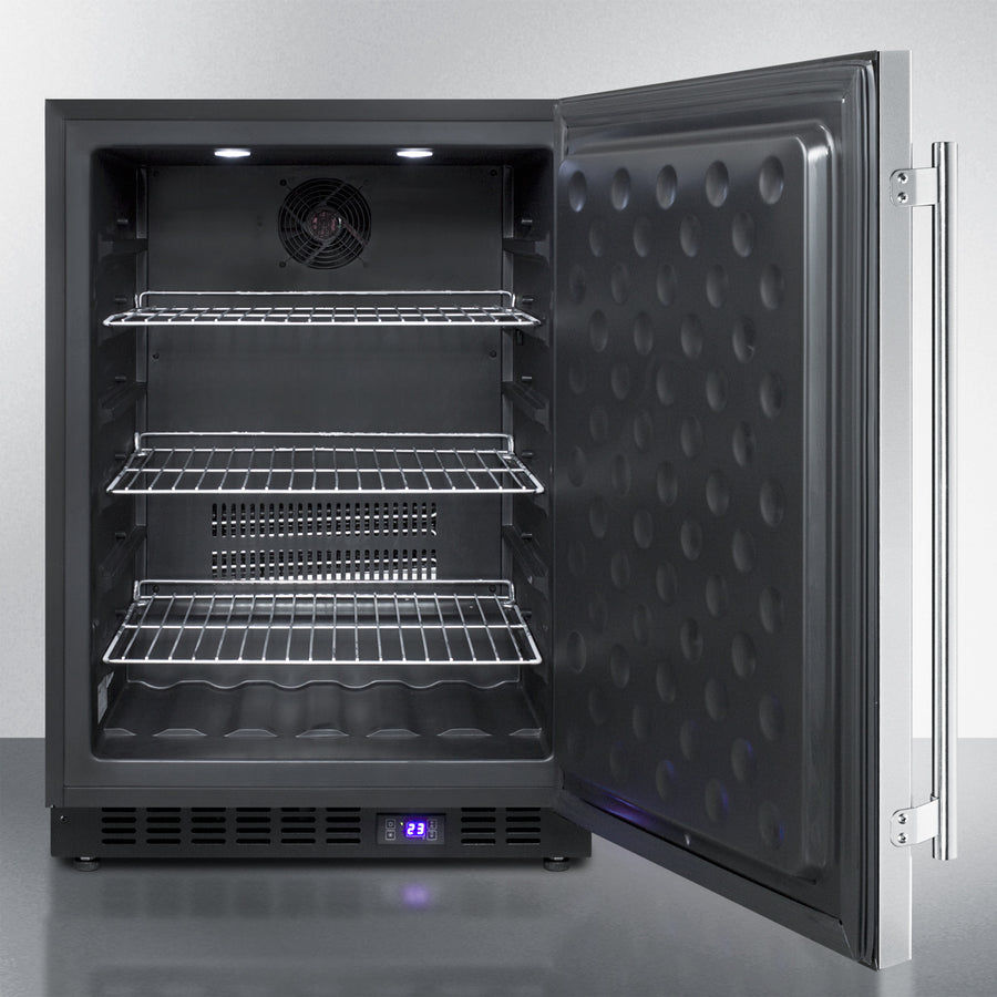 SUMMIT 24-Inch Wide Outdoor All-Freezer