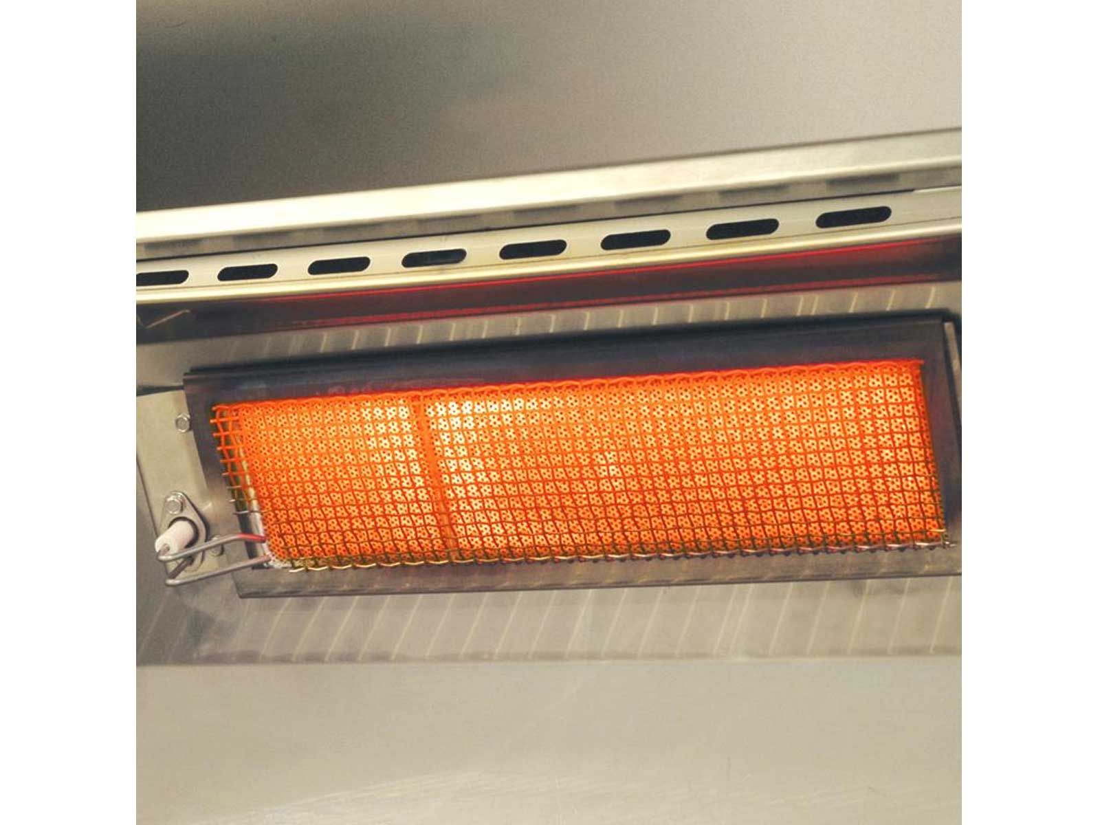 American Outdoor Grill L-Series 24-Inch 2-Burner Built-In Gas Grill With Rear IR Burner, Rotisserie Kit, Internal Lights & LED Multi-Color Lights