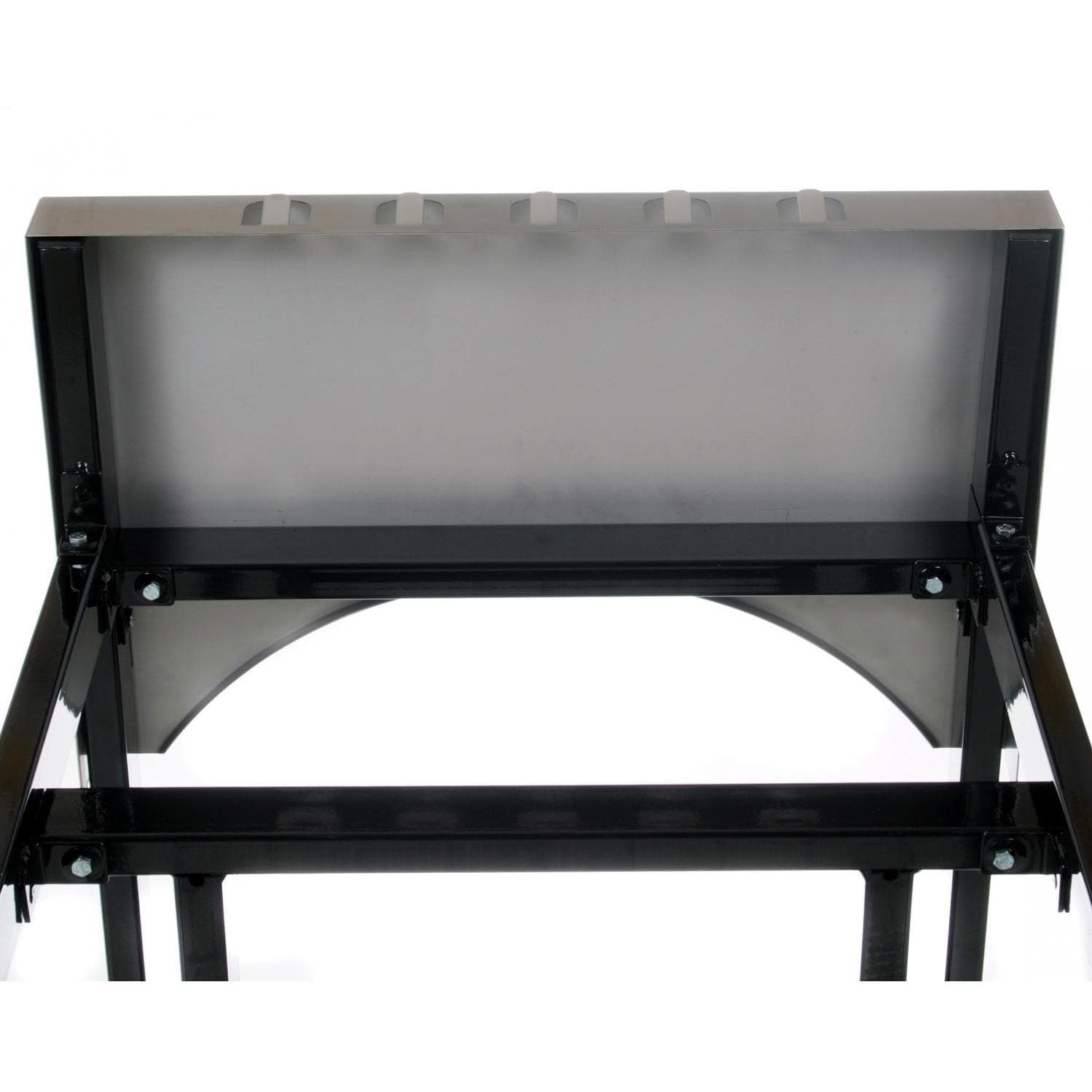 Primo Steel Cart with Stainless Steel Side Tables for Oval XL and Large