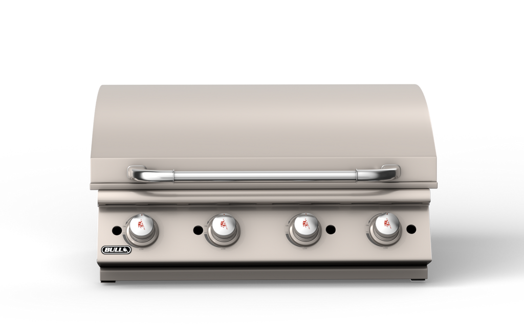 Bull 30-Inch 4-Burner Built-In Commercial Style Flat Top Griddle (92008/9)