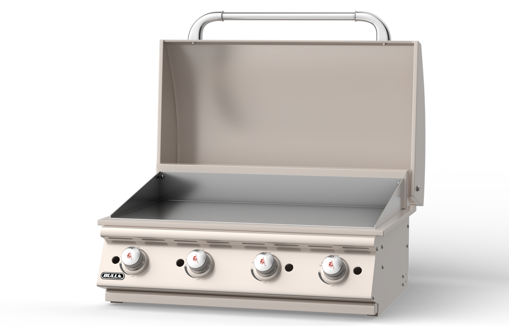 Bull 30-Inch 4-Burner Built-In Commercial Style Flat Top Griddle (92008/9)