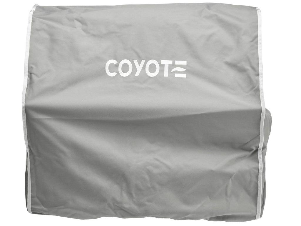 Funda para ahumador de asado de vinilo Coyote, color gris claro 