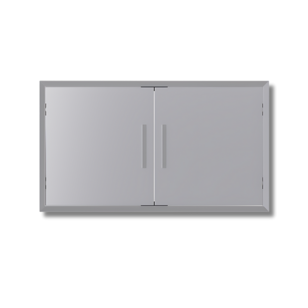 Bear Grill 34-Inch Double Door