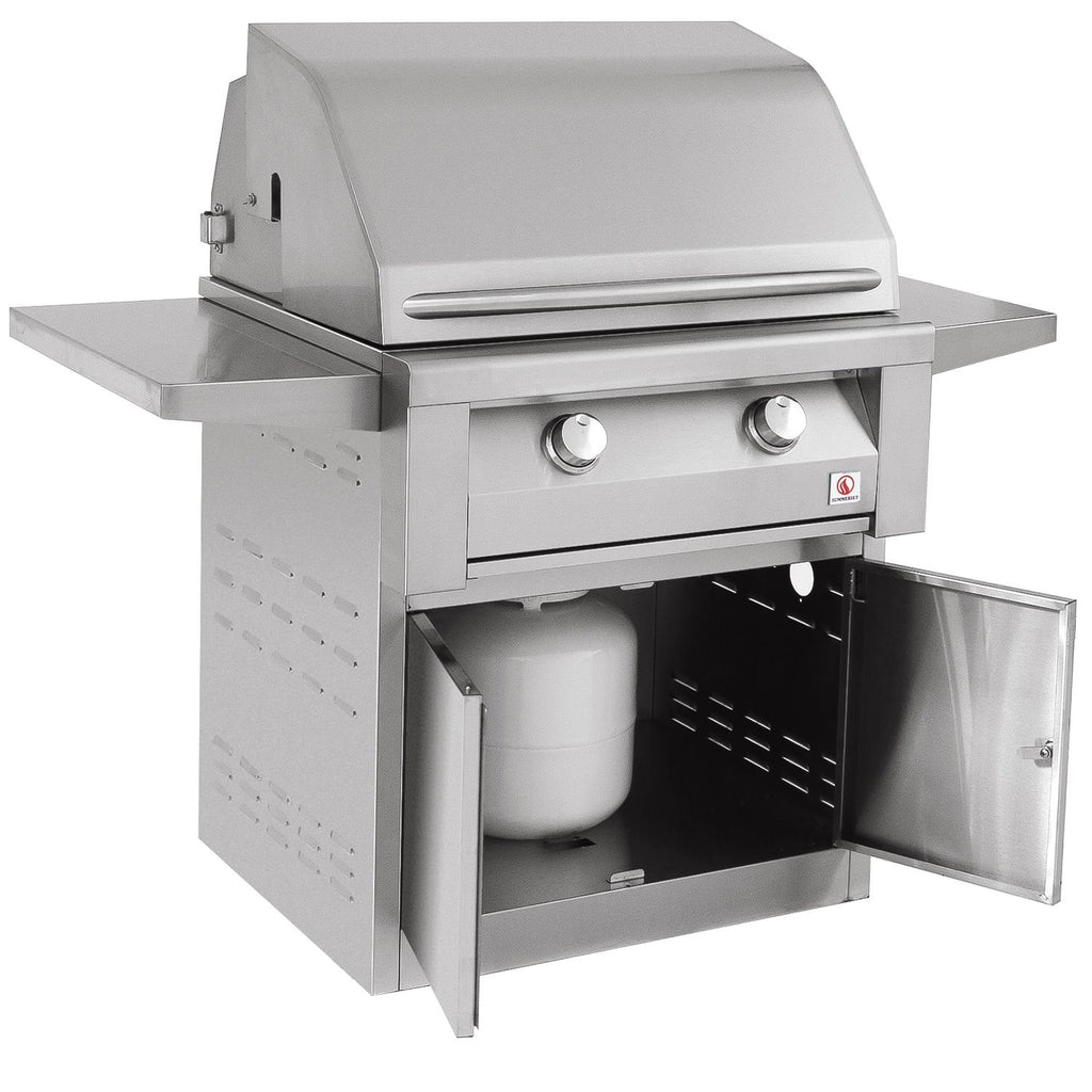 Summerset Resort 30-Inch 2-Burner Commercial Freestanding Gas Grill (SBG30+CART)