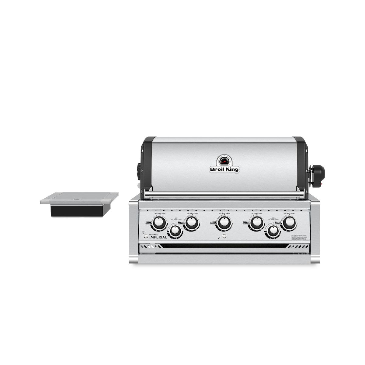 Broil King Imperial S590 5-Burner Built-In Gas Grill With Rotisserie & Side Burner