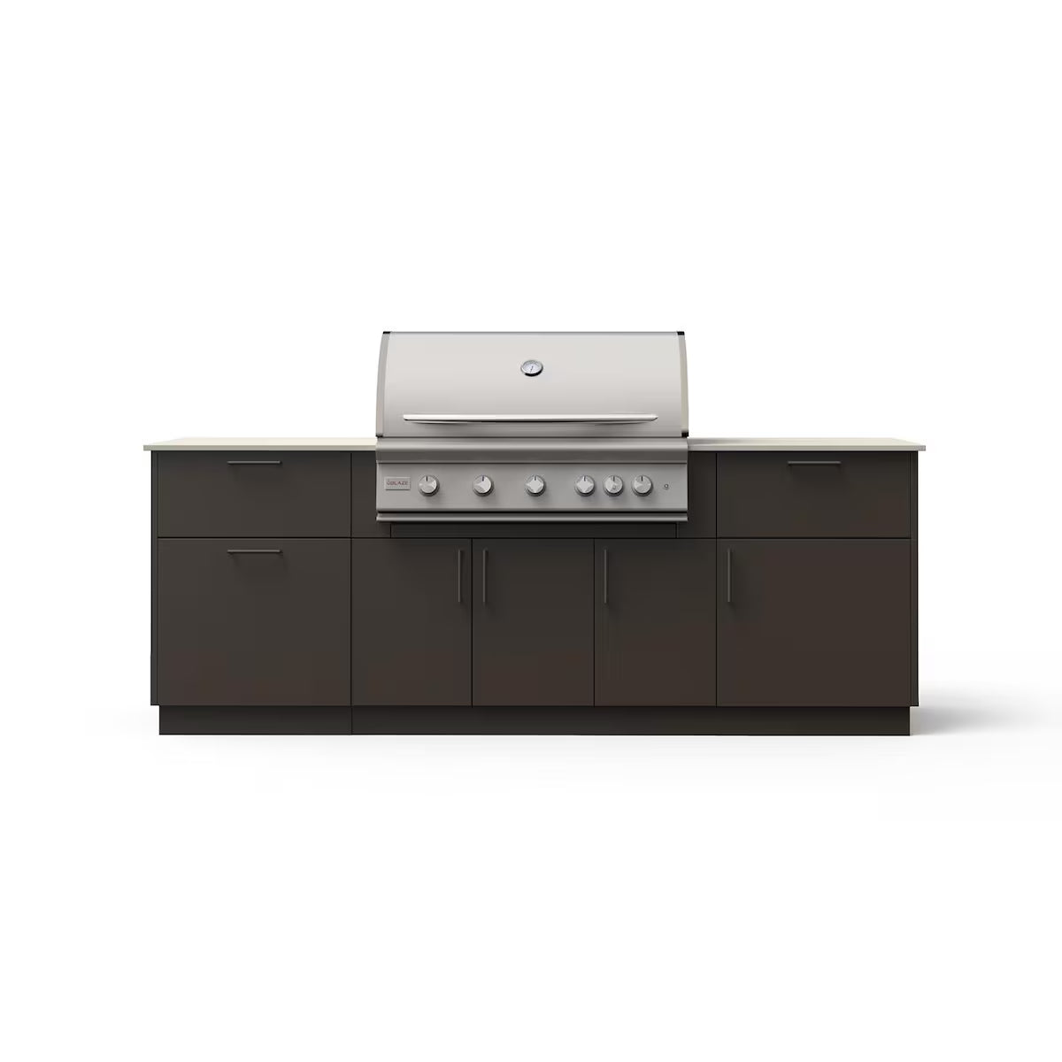 Blaze Sunrise 8-Ft Outdoor Kitchen Island w/ 40-Inch LTE