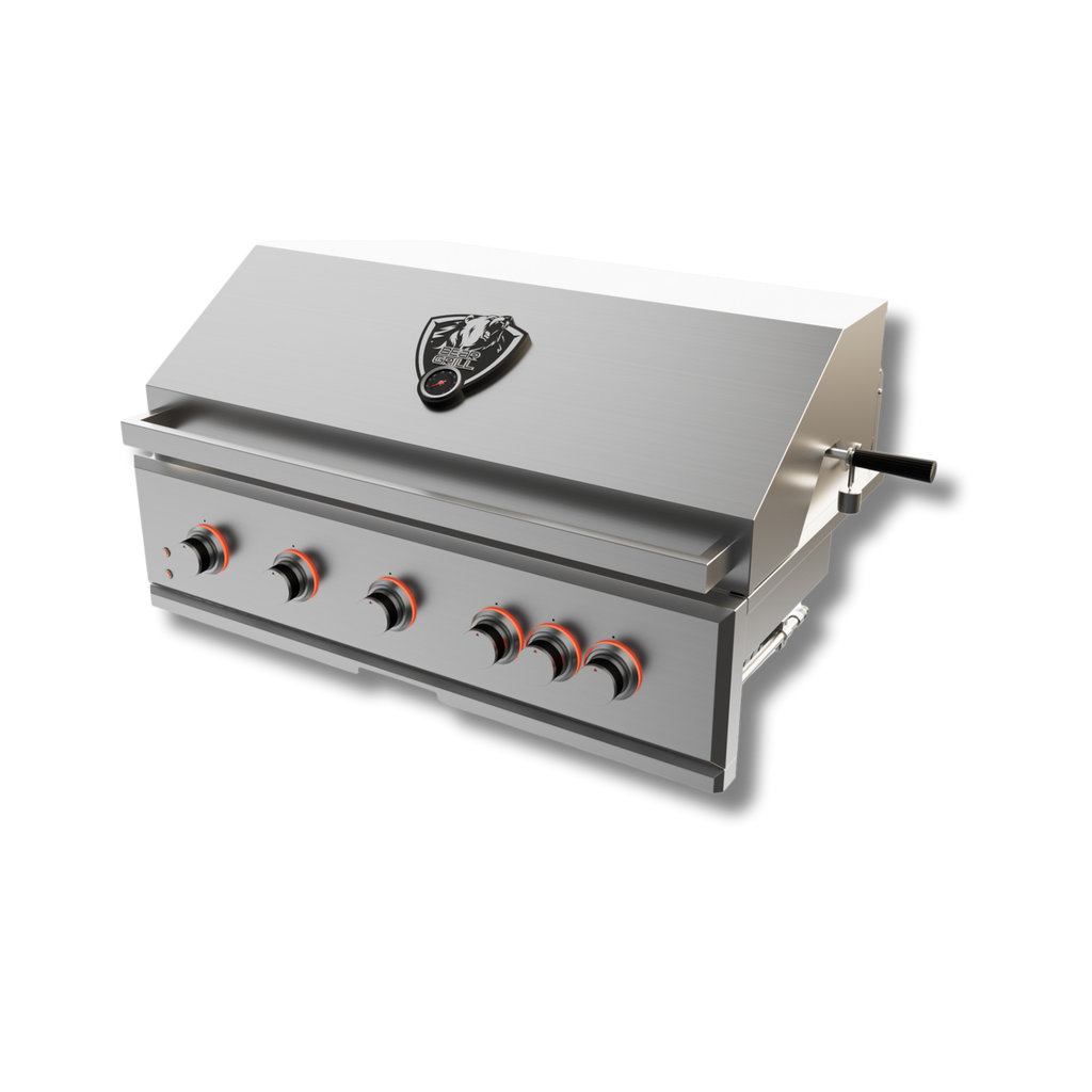 Parrilla de gas Bear Grill de 42 pulgadas y 5 quemadores 
