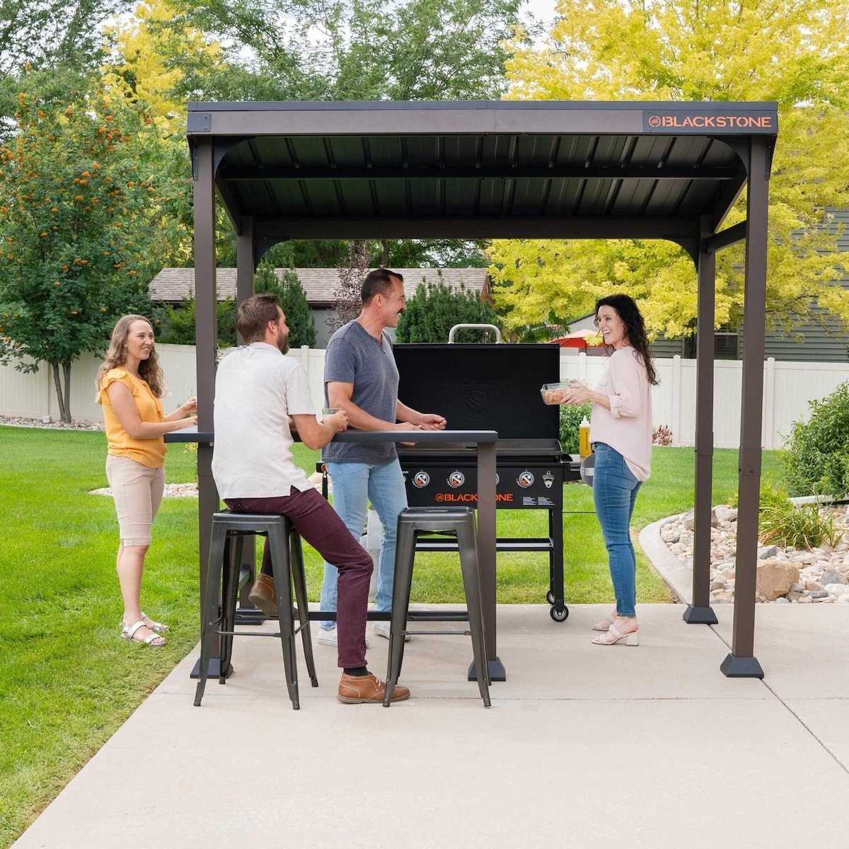 Blackstone 5 x 8-Foot Outdoor Pavilion
