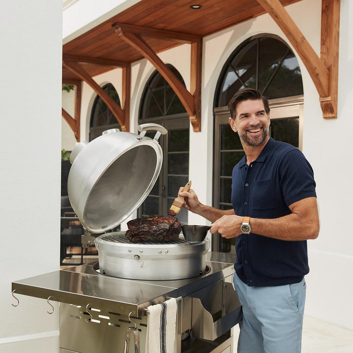 Blaze 20-Inch Cast Aluminum Freestanding Kamado Grill (BLZ-20-KAMADO)