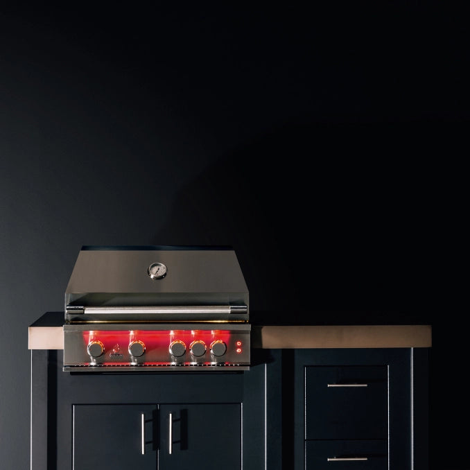 TrueFlame Built-In Grill