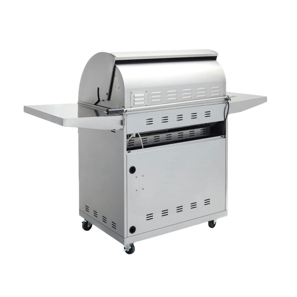 Blaze Professional LUX 34-Inch 3-Burner Freestanding Gas Grill With Rotisserie (BLZ-3PRO + CART)