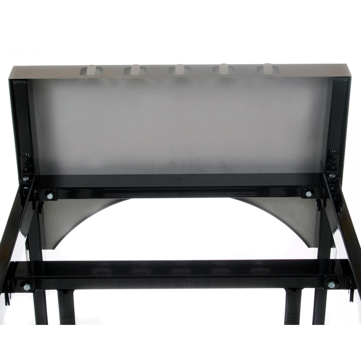 Primo Steel Cart for Oval Junior with Stainless Steel Side Tables