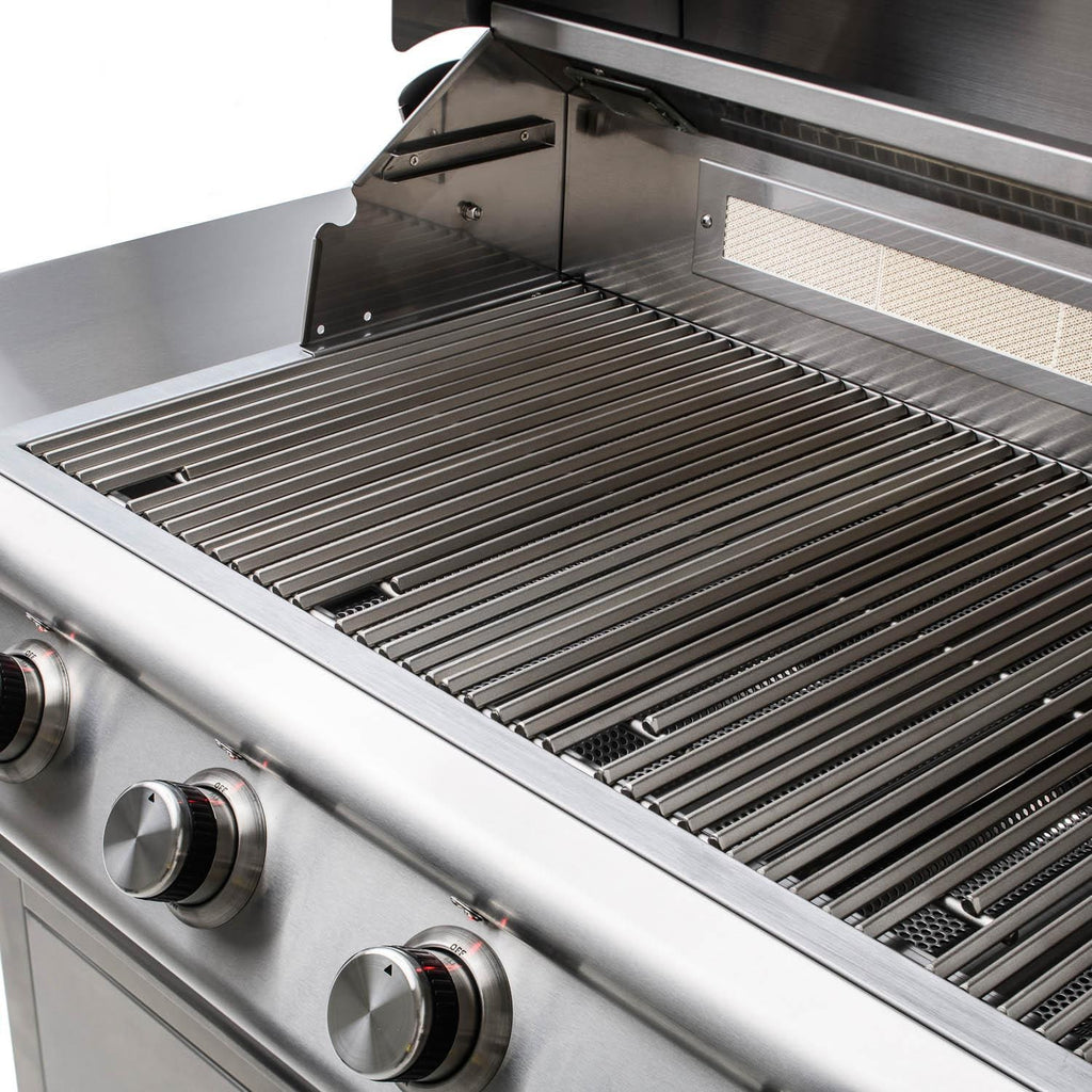 EZ Finish System 6 Ft Outdoor Kitchen Island with Blaze Grill