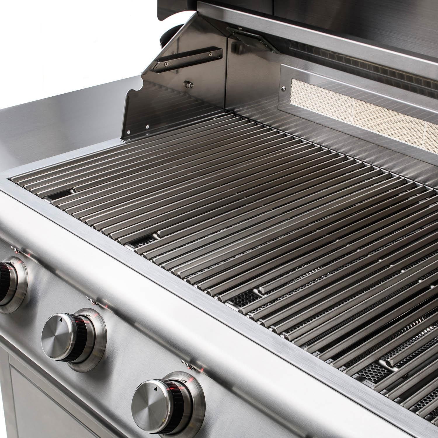 EZ Finish System 6 Ft Outdoor Kitchen Island with Blaze Grill