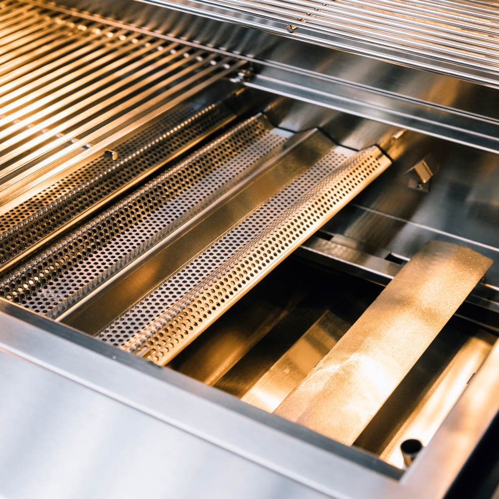 TrueFlame 25-Inch 3-Burner Freestanding Gas Grill with Grill Lights (TF25+CART-TF-25DC)