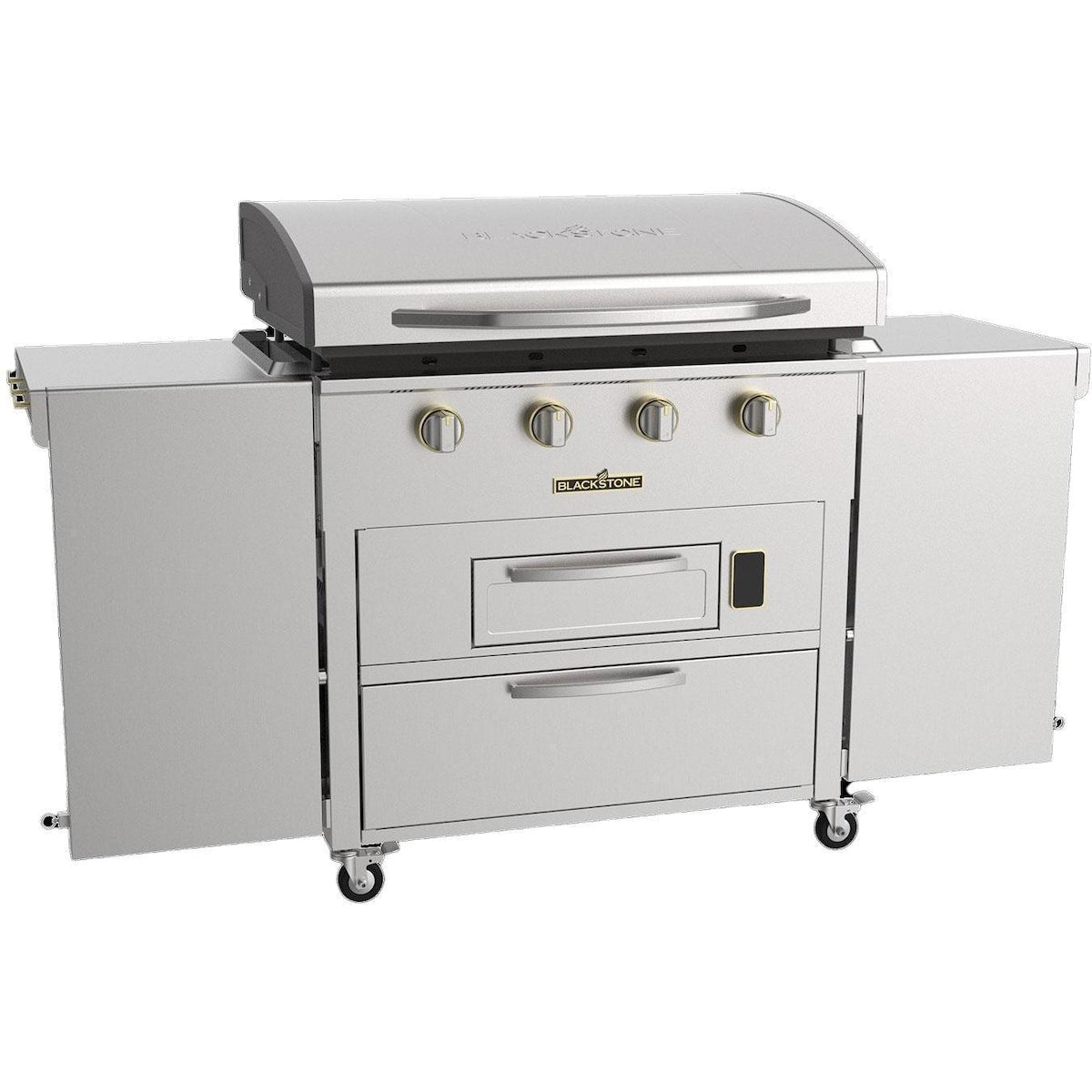 Blackstone Select 36 Inch Griddle Air Fryer Combo W/ Dual Side Tables & Storage Drawers (6006)