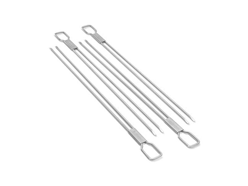 Broil King 4 Piece Stainless Steel Dual Prong Skewers