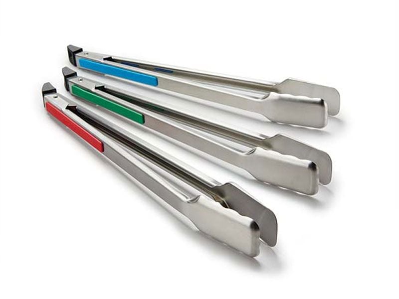 Broil King 3 Pack Colored Stainless Steel Tong Set