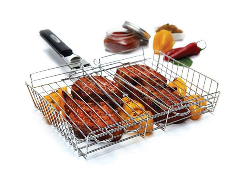 Broil King Stainless Steel Adjustable Grill Basket
