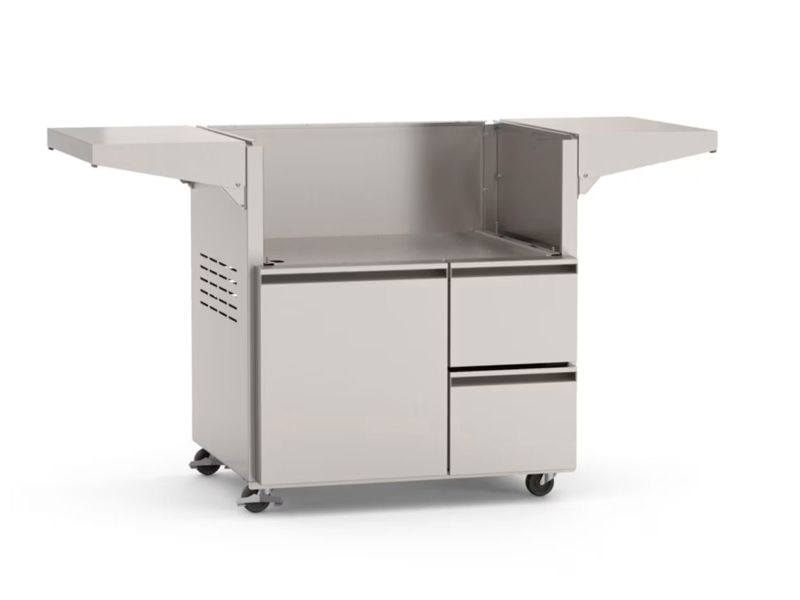 Fire Magic Echelon Diamond E660i Black Glass Freestanding Gas Gourmet Griddle