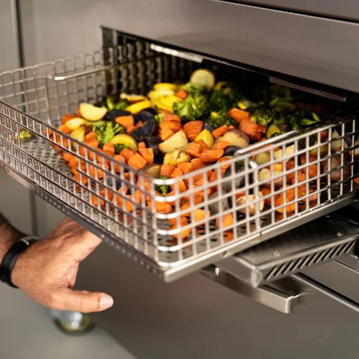 Blackstone Select 36 Inch Griddle Air Fryer Combo W/ Dual Side Tables & Storage Drawers (6006)