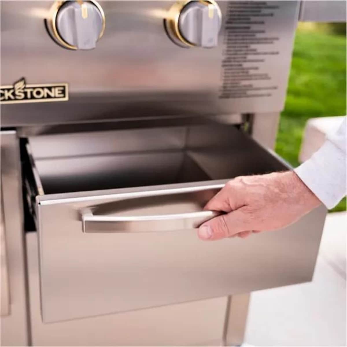 Blackstone Select 36-inch 4-Burner Freestanding Flat Top Propane Gas Griddle with Cabinet (6008)