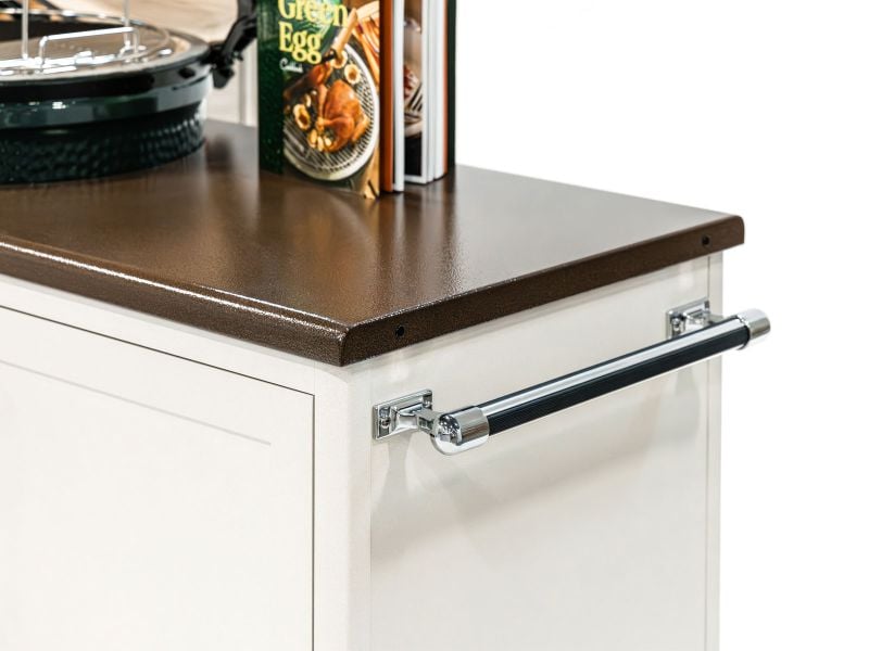 Challenger Designs 4-Ft Outdoor Kitchen Cart for Ceramic Grills