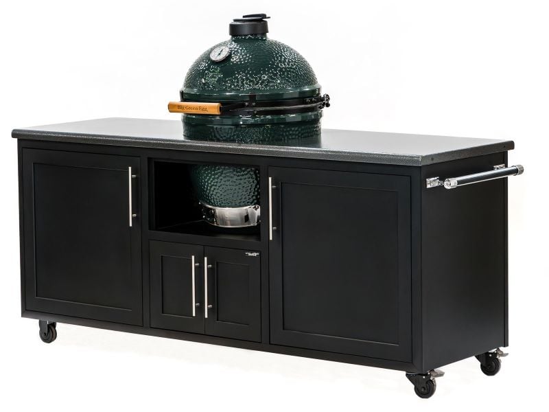 Challenger Designs 6 3/8-Ft Outdoor Kitchen Cart for Ceramic Grills