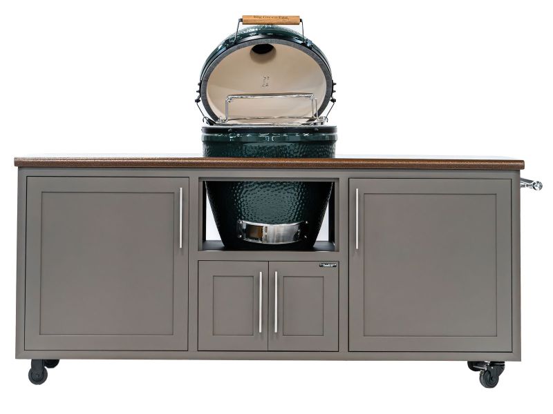 Challenger Designs 6 3/8-Ft Outdoor Kitchen Cart for Ceramic Grills