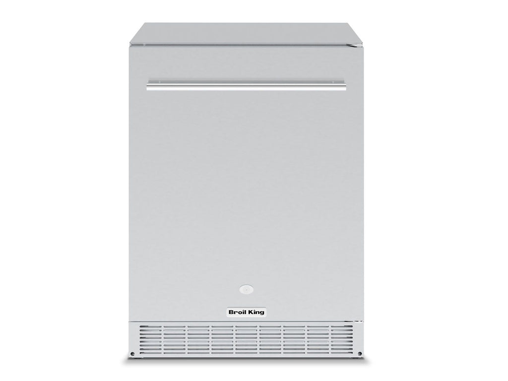 Broil King Stainless Steel 24 Inch Integrated Outdoor Fridge