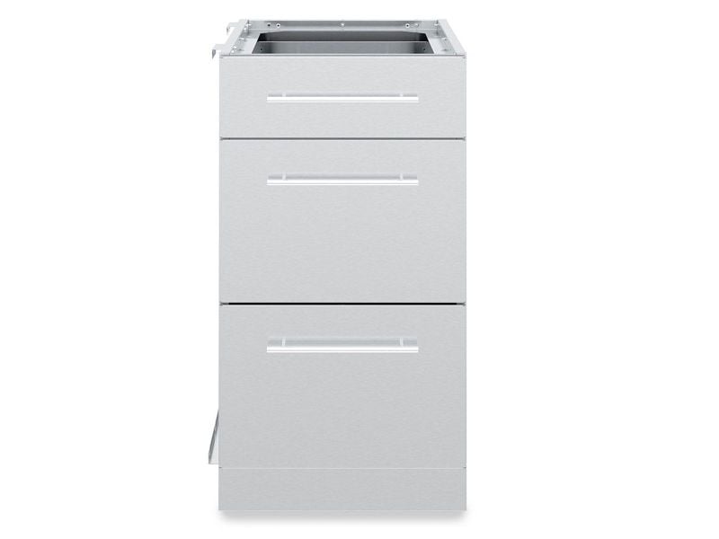 Broil King Stainless Steel 3 Drawer Cabinet