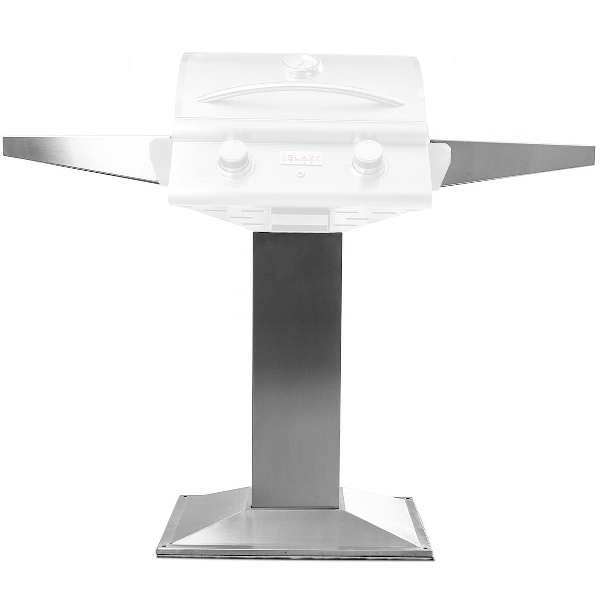 Blaze Pedestal Base With Side Shelves for 21-Inch Portable Electric Grill