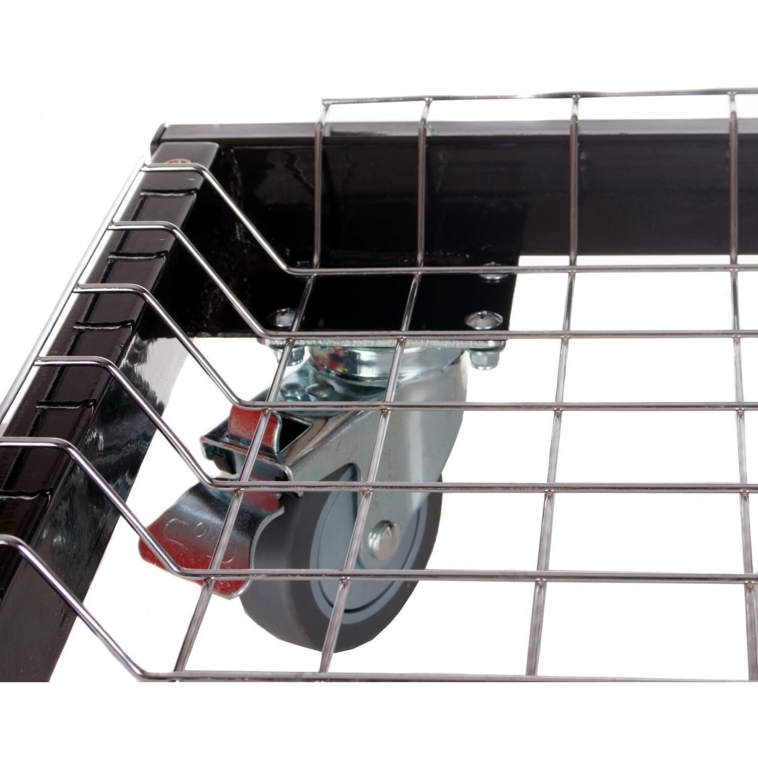 Primo Steel Cart for Oval Junior with Stainless Steel Side Tables