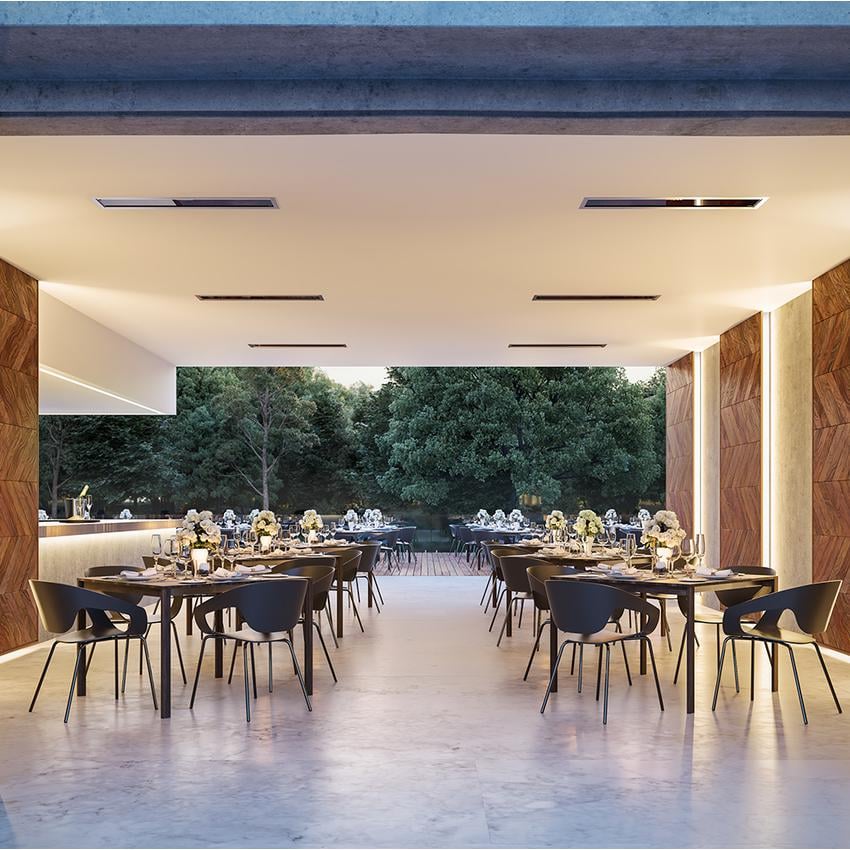 Bromic Platinum Smart-Heat 53-Inch 4500W Dual Element Electric Heater