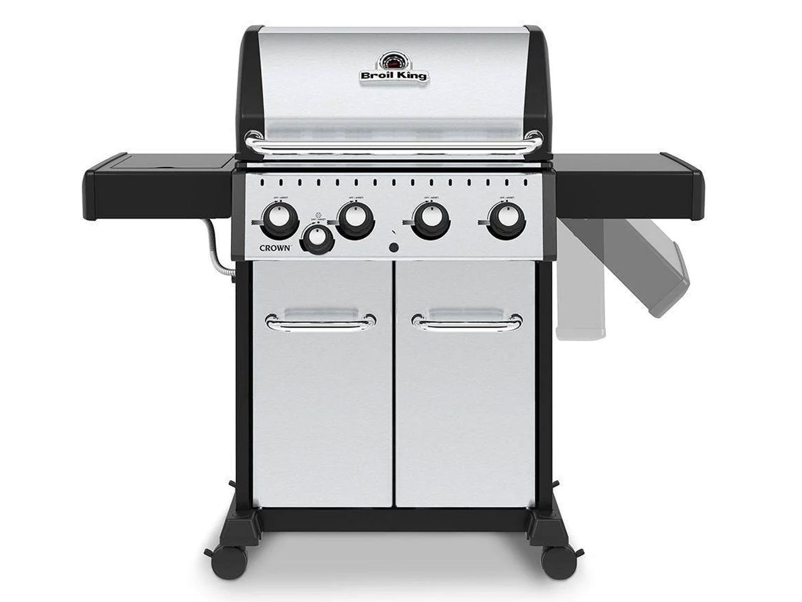 Broil King Crown S 440 4-Burner Gas Grill with Side Burner