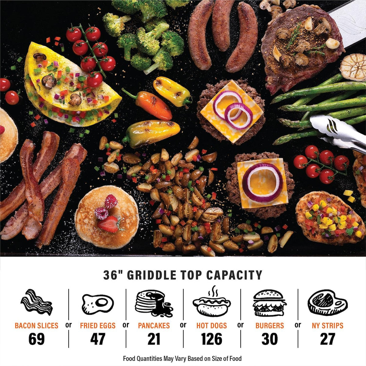 Blackstone 36-Inch Griddle W/ Air Fryer & Cover