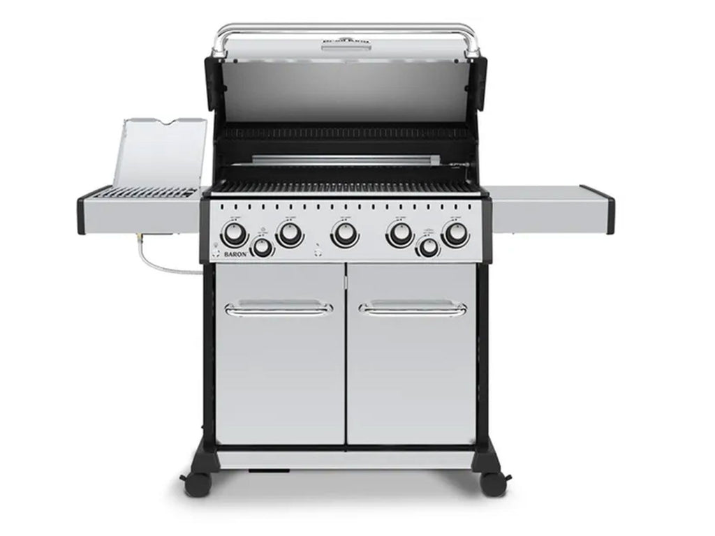Broil King Baron S 590 Pro IR 5-Burner Gas Grill With Rotisserie and Sear Station